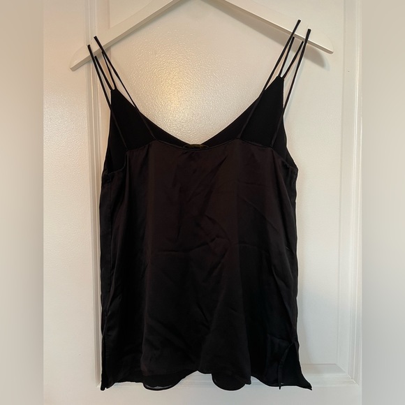 Massimo Dutti double strap satin camisole - Picture 2 of 3